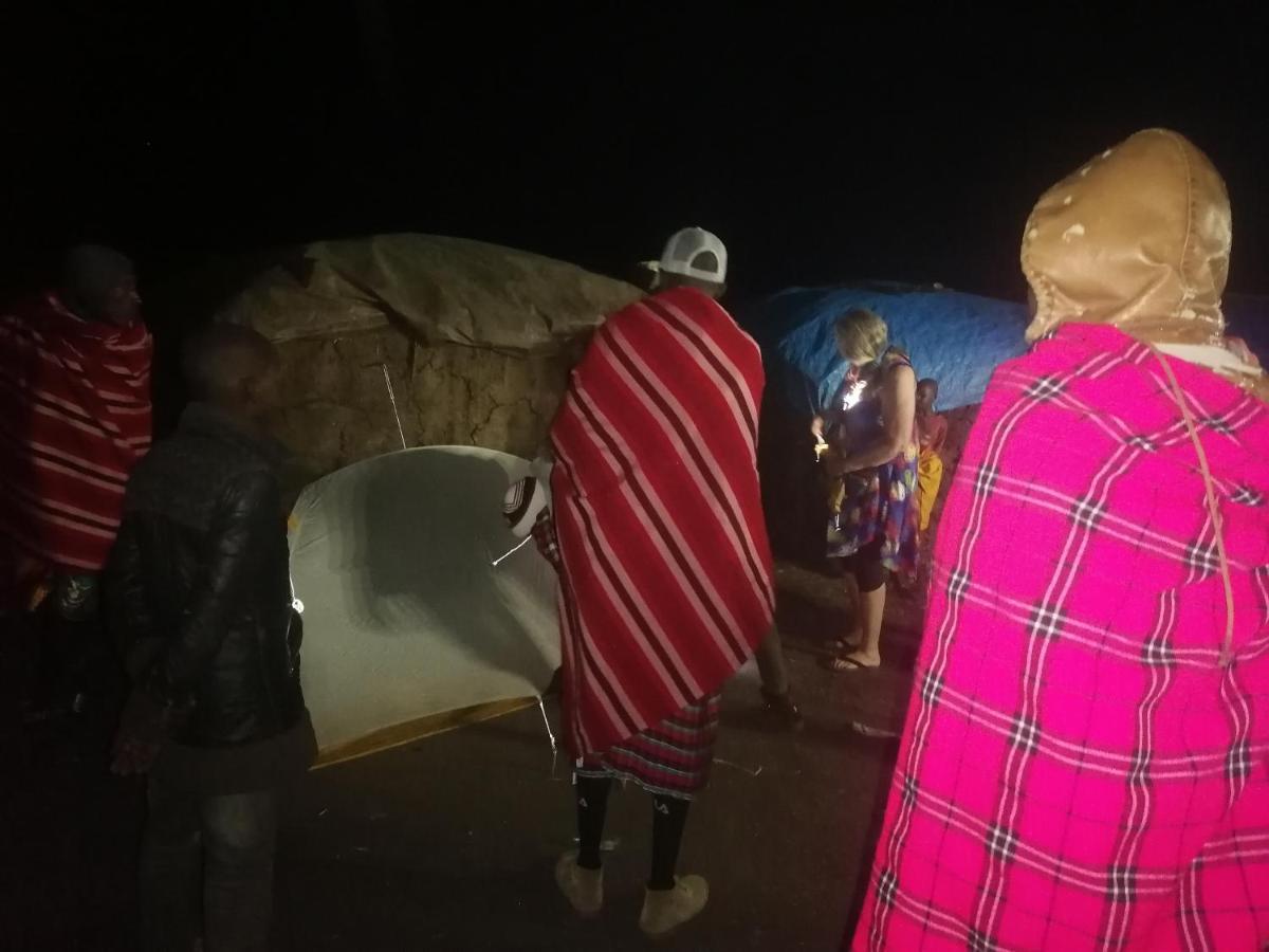 Maasai Homestay Camping Sekenani Exterior foto