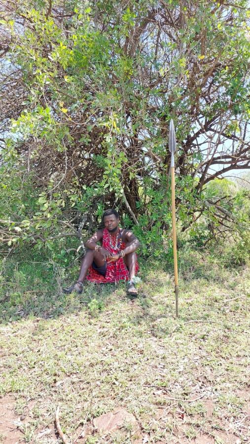 Maasai Homestay Camping Sekenani Exterior foto