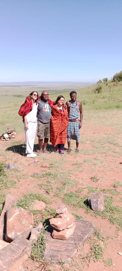 Maasai Homestay Camping Sekenani Exterior foto