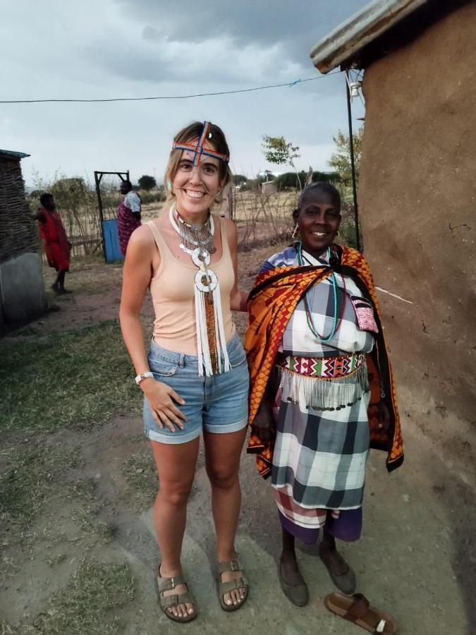 Maasai Homestay Camping Sekenani Exterior foto